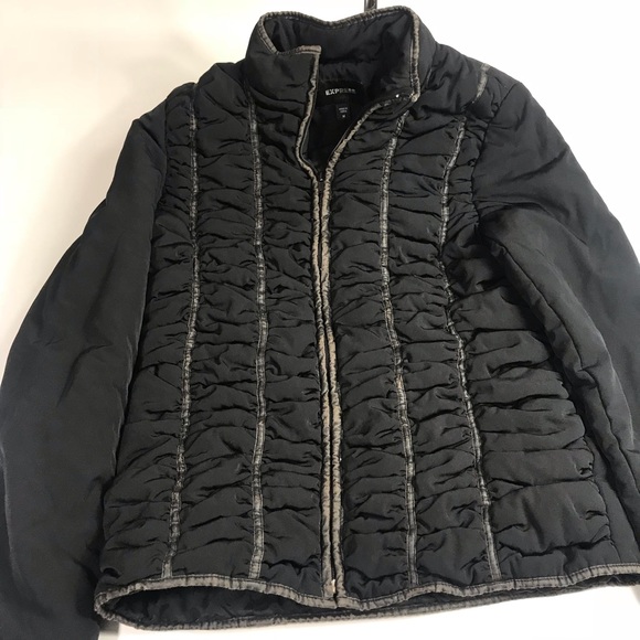 Express size medium black jacket - Picture 4 of 6